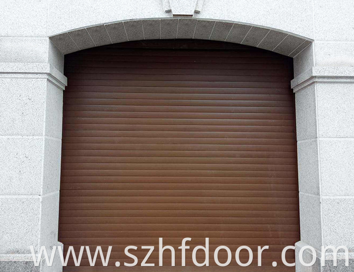 Folding garage door